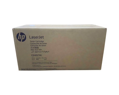 Тонер-картридж/ HP CE402YH Yellow Contract Original LaserJet Toner Cartridge