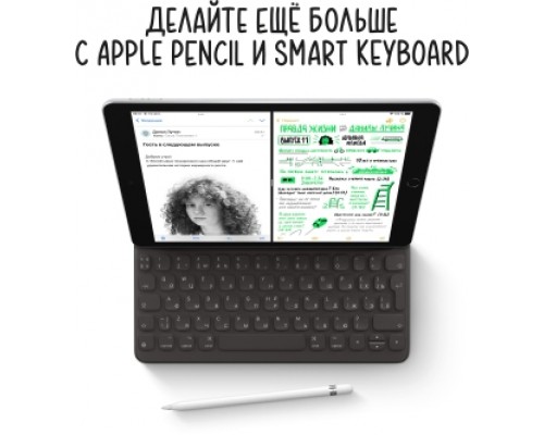 Планшетный ПК 10.2-inch iPad Wi-Fi + Cellular 64GB - Silver