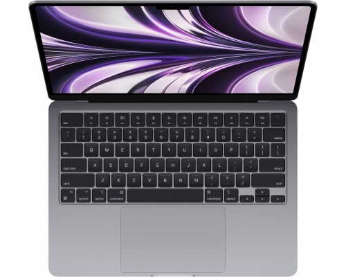 Ноутбук 13-inch MacBook Air: Apple M2 chip with 8-core CPU and 8-core GPU/8Gb/256GB - Space Gray/EN