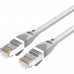 Патчкорд Vention прямой SFTP cat.6A, RJ45 - 1,5м. Серый