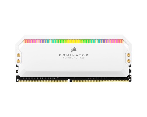 Память оперативная/ Corsair DDR4, 3600MHz 16GB 2x8GB DIMM, Unbuffered, 18-19-19-39, XMP 2.0, DOMINATOR PLATINUM RGB White Heatspreader, RGB LED, 1.35V