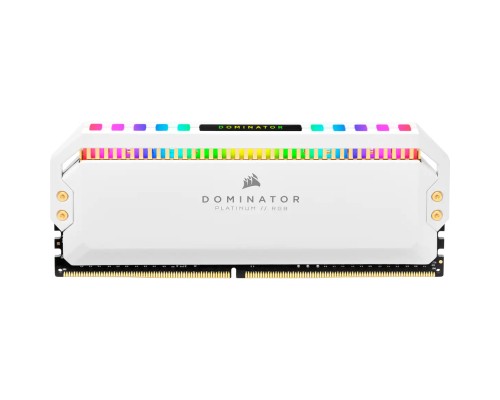 Память оперативная/ Corsair DDR4, 3600MHz 16GB 2x8GB DIMM, Unbuffered, 18-19-19-39, XMP 2.0, DOMINATOR PLATINUM RGB White Heatspreader, RGB LED, 1.35V