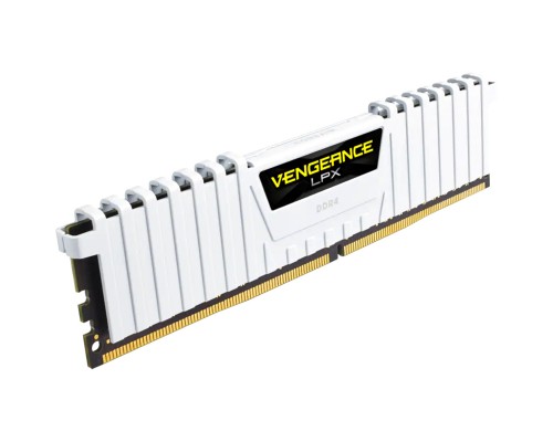 Память оперативная/ Corsair DDR4, 3200MHz 32GB 2x16GB Dimm, Unbuffered, Dual Rank, 16-20-20-38, XMP 2.0, Vengeance LPX White Heatspreader, Black PCB, 1.35V