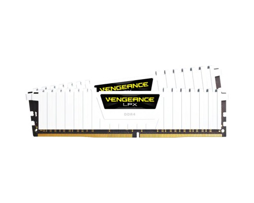 Память оперативная/ Corsair DDR4, 3200MHz 32GB 2x16GB Dimm, Unbuffered, Dual Rank, 16-20-20-38, XMP 2.0, Vengeance LPX White Heatspreader, Black PCB, 1.35V