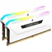 Память оперативная/ Corsair DDR4, 3200MHz 32GB 2x16GB Dimm, Unbuffered, 16-20-20-38, XMP 2.0, Vengeance RGB Pro SL White Heatspreader, RGB LED, Black PCB, 1.35V, for AMD Ryzen & Intel