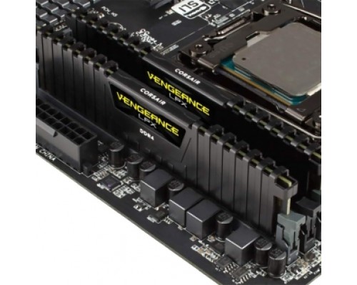 Память оперативная/ Corsair DDR4, 3600MHz 16GB 2 x 8GB DIMM, Unbuffered, 16-19-19-36,  XMP 2.0 Vengeance LPX Black, 1.35V