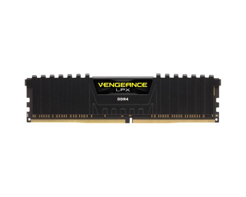Память оперативная/ Corsair DDR4, 3600MHz 16GB 2 x 8GB DIMM, Unbuffered, 16-19-19-36,  XMP 2.0 Vengeance LPX Black, 1.35V