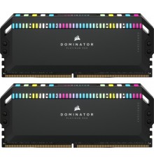 Память оперативная/ Corsair DDR5, 5600MHz 32GB 2x16GB DIMM, Unbuffered, 36-36-36-76, Std PMIC, XMP 3.0, DOMINATOR PLATINUM RGB DDR5 Black Heatspreader, RGB LED, 1.25V                                                                                    