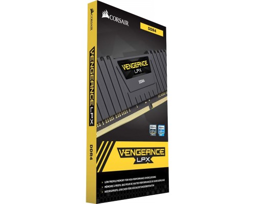 Память оперативная/ Corsair DDR4, 3600MHz 64GB 2x32GB Dimm, Unbuffered, 18-22-22-42, XMP 2.0, Vengeance LPX black, Black PCB, 1.35V