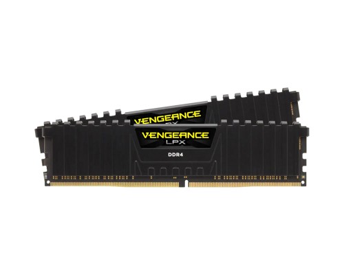 Память оперативная/ Corsair DDR4, 3600MHz 64GB 2x32GB Dimm, Unbuffered, 18-22-22-42, XMP 2.0, Vengeance LPX black, Black PCB, 1.35V