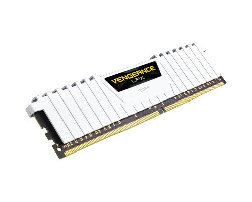 Память оперативная/ Corsair DDR4, 3200MHz 16GB 2x8GB Dimm, Unbuffered, 16-18-18-36, XMP 2.0, Vengeance LPX White Heatspreader, Black PCB, 1.35V, for SKL