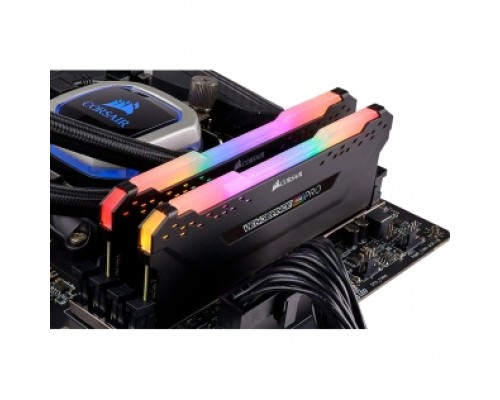 Память оперативная/ Corsair DDR4, 3600MHz 32GB 4x8GB DIMM, Unbuffered, 18-22-22-42, XMP 2.0, VENGEANCE RGB PRO Heatspreader, RGB LED, 1.35V