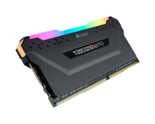 Память оперативная/ Corsair DDR4, 3600MHz 32GB 4x8GB DIMM, Unbuffered, 18-22-22-42, XMP 2.0, VENGEANCE RGB PRO Heatspreader, RGB LED, 1.35V