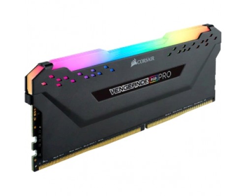 Память оперативная/ Corsair DDR4, 3600MHz 32GB 4x8GB DIMM, Unbuffered, 18-22-22-42, XMP 2.0, VENGEANCE RGB PRO Heatspreader, RGB LED, 1.35V