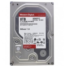 Накопитель HDD WD SATA3 8Tb Red Plus for NAS  5640RPM 128Mb 1 year ocs                                                                                                                                                                                    