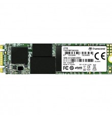 Накопитель Transcend SSD 830S, 2048GB, M.2(22x80mm), SATA3, 3D TLC, R/W 560/520MB/s, IOPs 90 000/85 000, TBW 1120, DWPD 0.3 (5 лет)                                                                                                                       