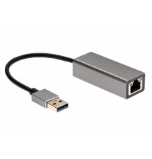 Кабель-переходник USB 3.0 (Am) -- LAN RJ-45 1000 Mbps, Alum Shell, iOpen (Aopen/Qust) ADU312M                                                                                                                                                             