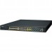 коммутатор/ PLANET Layer 3 24-Port 10/100/1000T 802.3at POE + 4-Port 10G SFP+ Stackable Managed Gigabit Switch (370W)