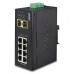 коммутатор/ PLANET IP30 Industrial 8-Port 10/100/1000T + 2-Port 100/1000X SFP Ethernet Switch (-40~75 degrees C)