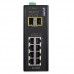 коммутатор/ PLANET IP30 Industrial 8-Port 10/100/1000T + 2-Port 100/1000X SFP Ethernet Switch (-40~75 degrees C)