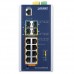 коммутатор/ PLANET IP30 Industrial L2+/L4 8-Port 1000T 802.3at PoE+ 2-port 100/1000X SFP + 2-port 10G SFP+ Full Managed Switch (-40 to 75 C, dual redundant power input on 48~56VDC terminal block, DIDO)