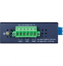 коммутатор/ PLANET IFB-244-SLC Industrial 2-channel Optical Fiber Bypass Switch w/ 4x LC Single mode (-40~75 C, dual 9~48V DC/24V AC)                                                                                                                     