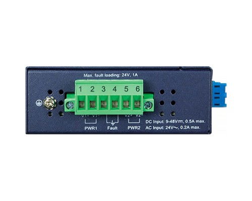 коммутатор/ PLANET IFB-244-SLC Industrial 2-channel Optical Fiber Bypass Switch w/ 4x LC Single mode (-40~75 C, dual 9~48V DC/24V AC)