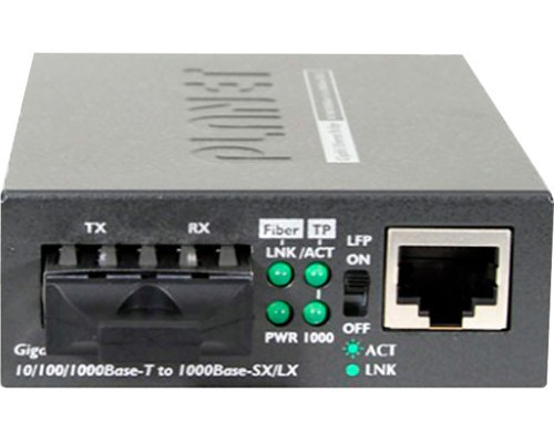 Медиаконвертер FT-802 медиа конвертер/ 10/100Base-TX to 100Base-FX (SC) Bridge Media Converter, LFPT Supported