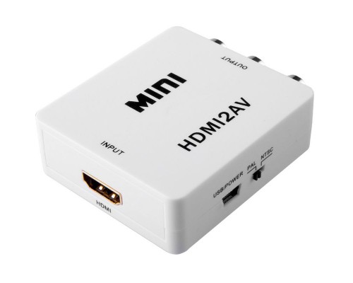 Мультимедиа professional конвертер Greenconnect HDMI -> AV серия Greenline GL-v126