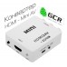 Конвертер HDMI -> AV Greenline, PAL, NTSC, SECAM, 1080p + ZOOM, GL-v128