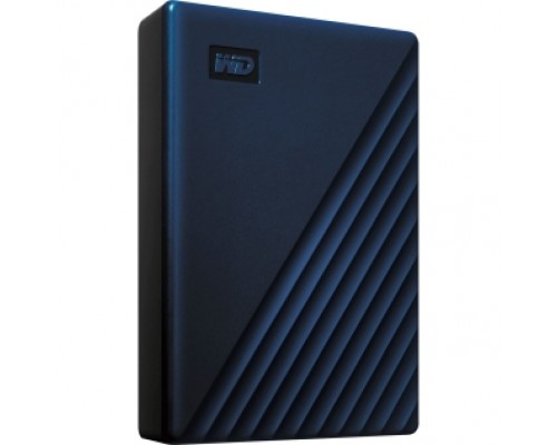 Портативный накопитель Portable HDD 5TB WD My Passport for Mac (Midnight Blue), USB-C/USB 3.2 Gen1, 107x75x19mm, 240g /12 мес./