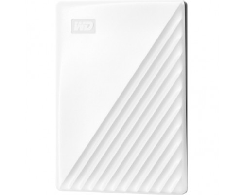 Портативный накопитель Portable HDD 2TB WD My Passport (White), USB 3.2 Gen1, 107x75x11mm, 120g /12 мес./