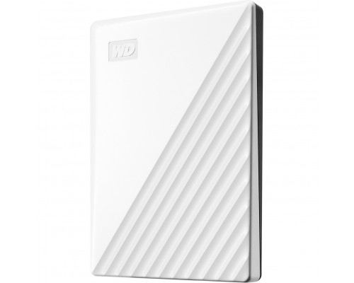 Портативный накопитель Portable HDD 2TB WD My Passport (White), USB 3.2 Gen1, 107x75x11mm, 120g /12 мес./