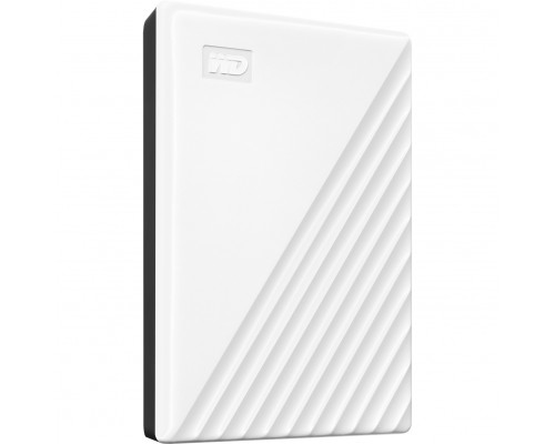 Портативный накопитель Portable HDD 2TB WD My Passport (White), USB 3.2 Gen1, 107x75x11mm, 120g /12 мес./