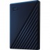 Портативный накопитель Portable HDD 2TB WD My Passport for Mac (Midnight Blue), USB-C/USB 3.2 Gen1, 107x75x11mm, 140g /12 мес./