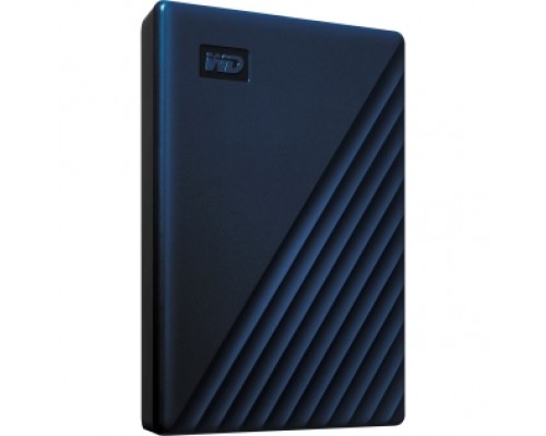 Портативный накопитель Portable HDD 2TB WD My Passport for Mac (Midnight Blue), USB-C/USB 3.2 Gen1, 107x75x11mm, 140g /12 мес./