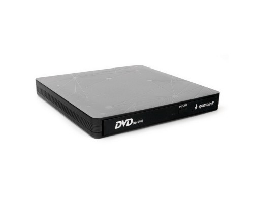 Внешний DVD-привод Gembird DVD-USB-03 USB 3.0 пластик, черный (DVD-USB-03) (271651)