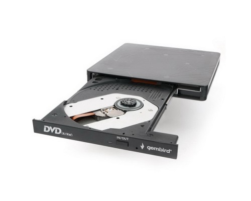 Внешний DVD-привод Gembird DVD-USB-03 USB 3.0 пластик, черный (DVD-USB-03) (271651)