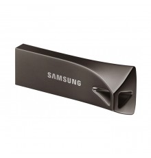 Накопитель 64GB Samsung BAR Plus USB Flash MUF-64BE4 USB 3.1,300MB/s, Dark Grey, RTL (MUF-64BE4/AM) (265889) 200                                                                                                                                          