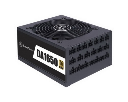 Блок питания Вт SST-DA1650-G 80 PLUS Gold 1650W fully modular ATX power supply, Ultra silent 135mm FDB fan with semi-fanless and delayed shut-off function, RTL  (229897)