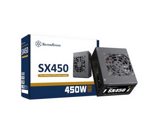 Блок питания Вт SST-SX450-B 450W, SFX, 80 PLUS Bronze, 80mm FAN 18dBa, RTL  (227930)