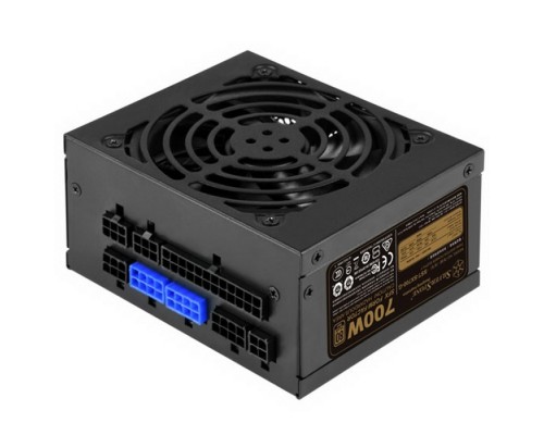 Блок питания Вт SST-SX700-G v1.1 700W, SFX, 80 PLUS Gold, Full modular, 1*12V, 92mm FAN 18dBA, RTL  (810911)