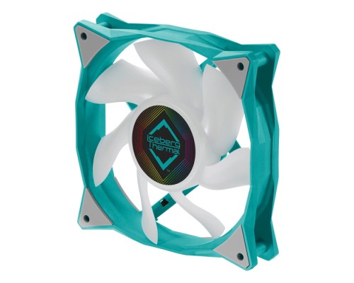 Вентилятор для корпуса Iceberg Thermal IceGALE ARGB 120mm TEAL 500 - 2200 RPM (MTTF 180,000) hours 3 (071581)