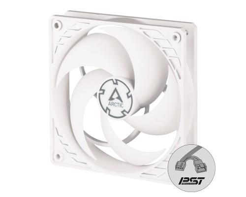 Вентилятор корпусной ARCTIC P12 PWM PST (White/White)- retail (ACFAN00170A) (702263)