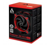 Вентилятор для процессора Arctic Freezer 34 eSports DUO - Red 1150-56,2066, 2011-v3 (SQUARE ILM) , Ryzen (AM4)  RET  (ACFRE00060A) (701860)                                                                                                               