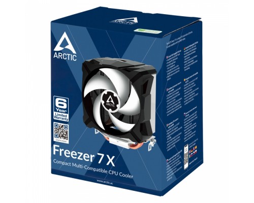 Вентилятор для процессора Arctic Freezer 7 X 1200/1150-56, Ryzen (AM4)  RET  (ACFRE00077A) (702461)