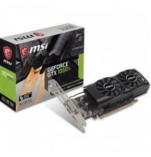 Видеокарта GTX1050Ti 4GT LP, PCI Express, 4GB, GDDR5,128bit, DVI+HDMI+DP RTL                                                                                                                                                                              