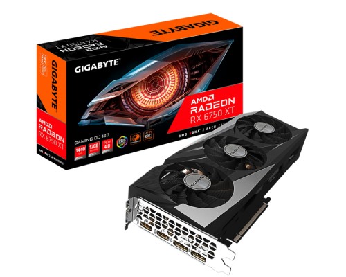 Видеокарта RX6750XT GAMING OC 12GB GDDR6 256bit 3xHDMI 3xDP RTL  (310820)