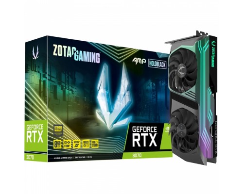 Видеокарта RTX3070 AMP Holo LHR 8G GDDR6 256bit HDMI 3xDP LHR RTL  (623424)