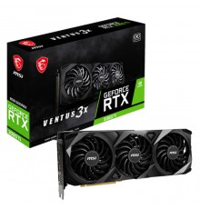 Видеокарта RTX3060Ti VENTUS 3X 8GD6X OC GDDR6X 256-bit 3xDP HDMI GDDR6X 256-bit 3xDP HDMI  (030182)                                                                                                                                                       